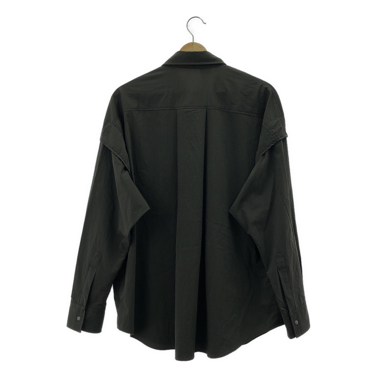 N.HOOLYWOOD / エヌハリウッド 塩縮加工 ストレッチナイロン シャツ