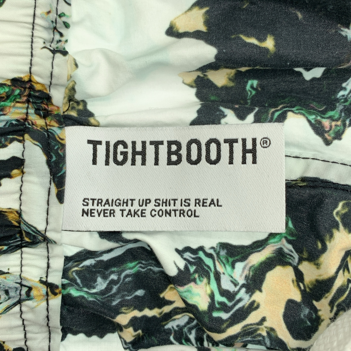 TIGHTBOOTH PRODUCTION / タイトブースプロダクション ACID BALLOON PANTS プリント ワイド パンツ