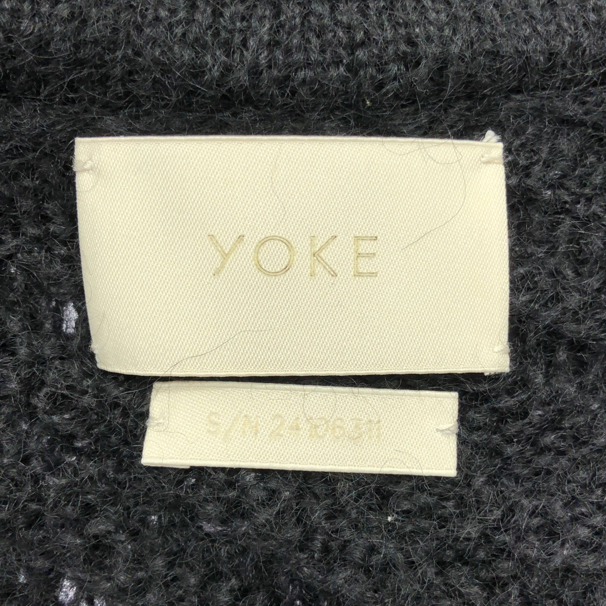 YOKE / ヨーク SILK MOHAIR BUTTONED CARGIGAN / モヘヤ シルク ニット カーディガン