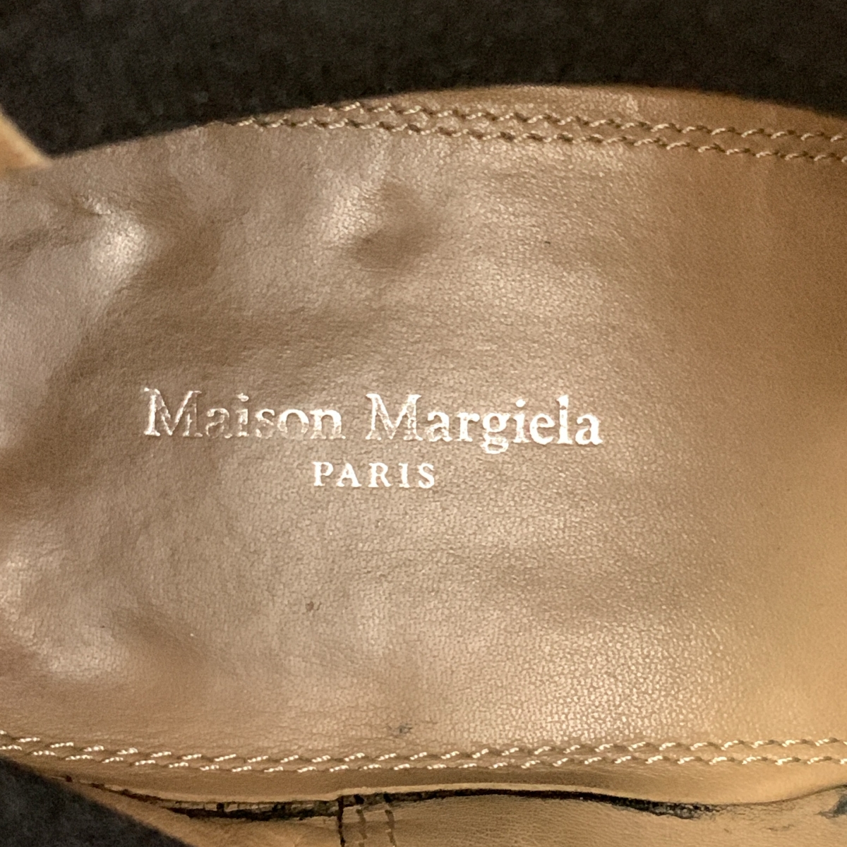 Maison Margiela / メゾンマルジェラ tabi / タビ レザー サイドゴア ショート ブーツ 足袋