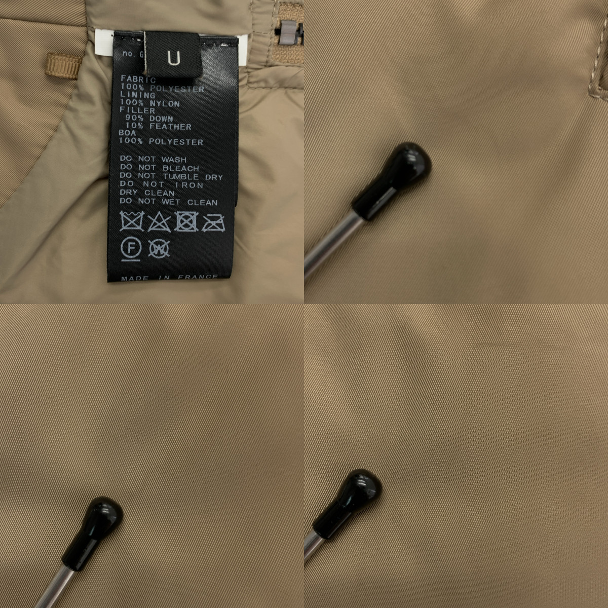 その他 L'Appartement取り扱い 2WAY DOWN VEST ダウンベスト