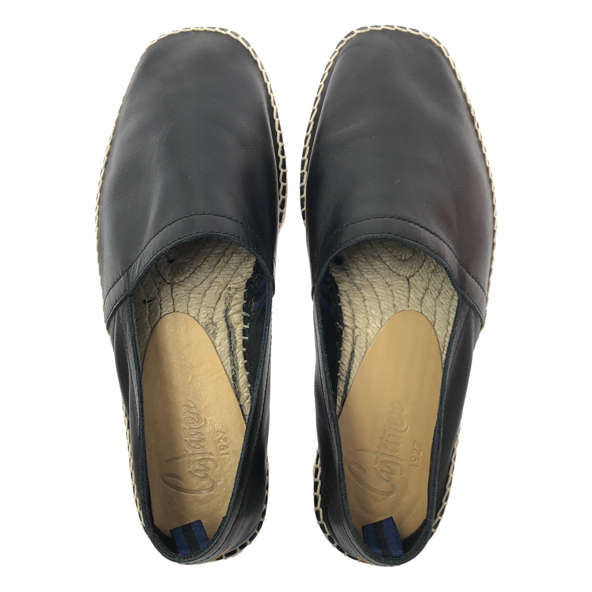 その他 PABLO 104 NEGRO / エスパドリーユ レザー スリッポン シューズ