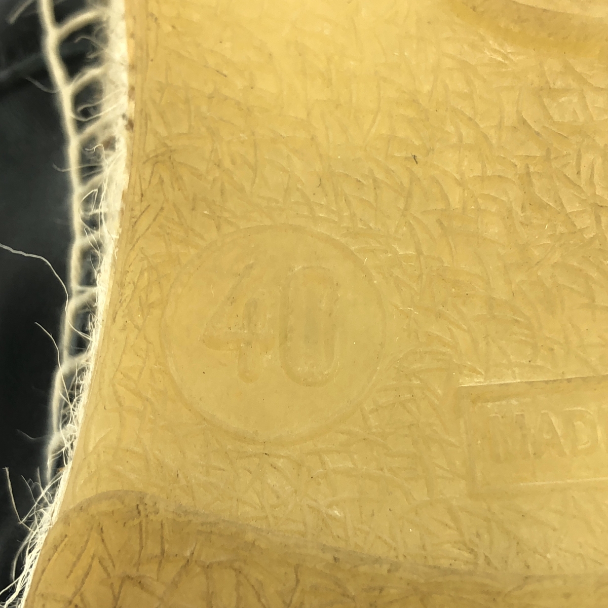 その他 PABLO 104 NEGRO / エスパドリーユ レザー スリッポン シューズ