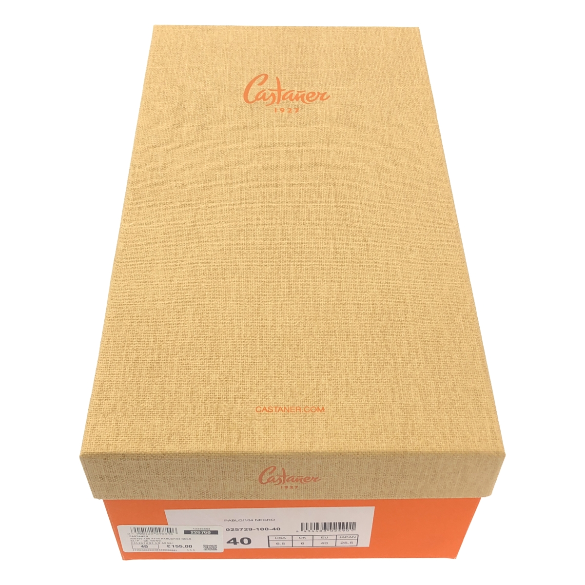 その他 PABLO 104 NEGRO / エスパドリーユ レザー スリッポン シューズ