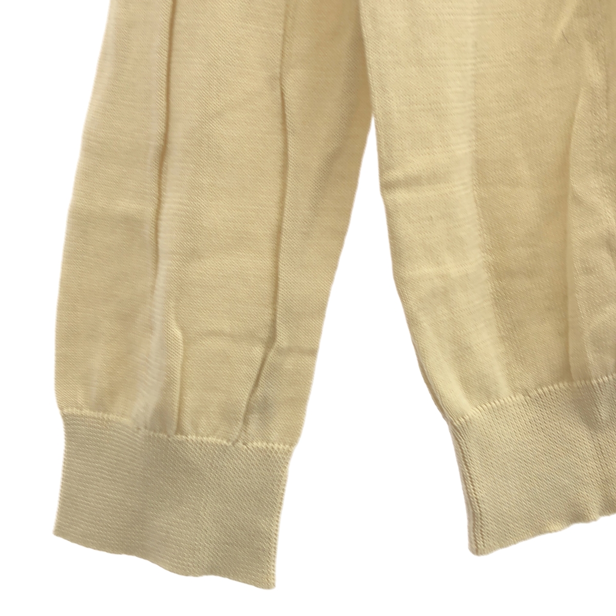 LAD MUSICIAN / ラッドミュージシャン コットン 襟付き ニット カーディガン