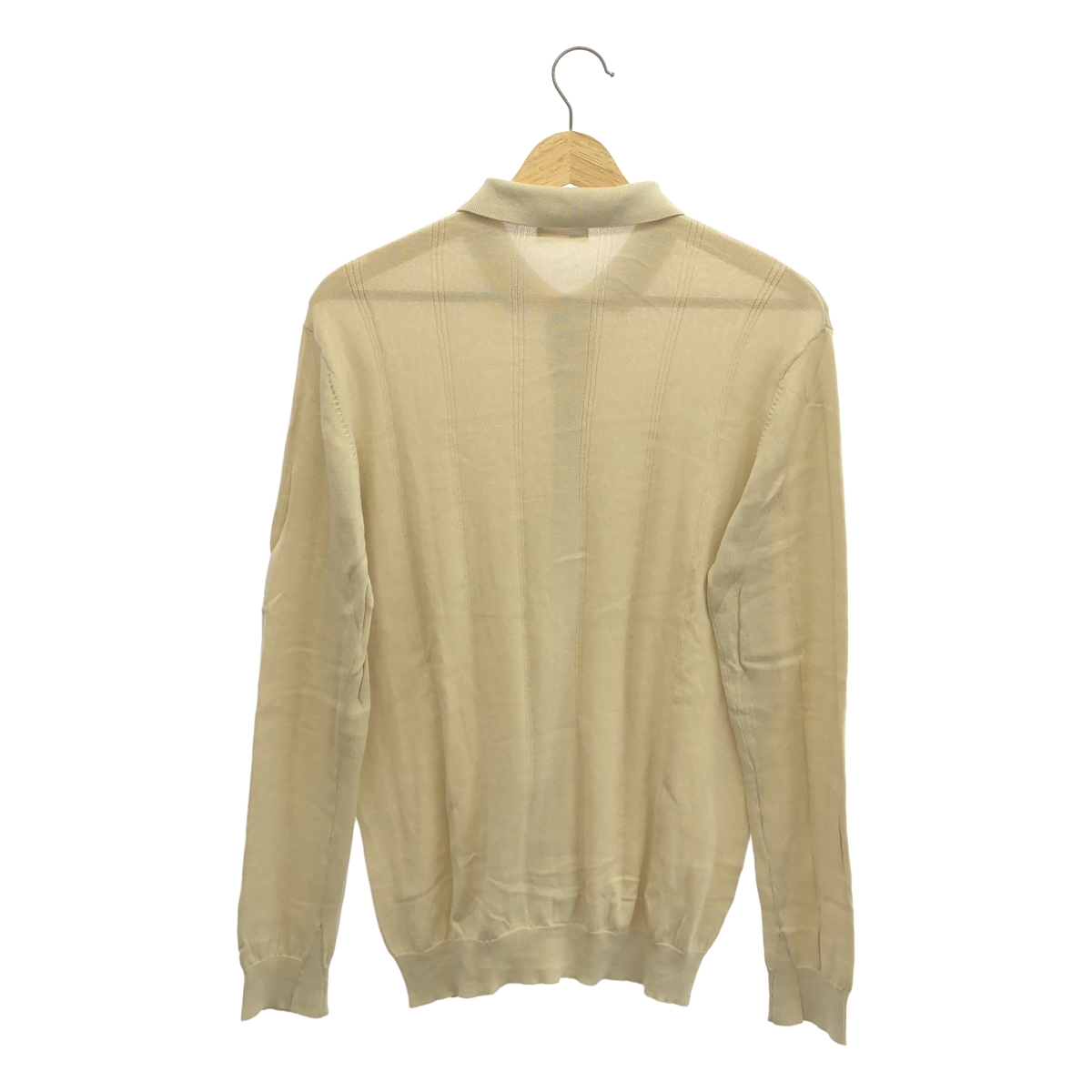 LAD MUSICIAN / ラッドミュージシャン コットン 襟付き ニット カーディガン