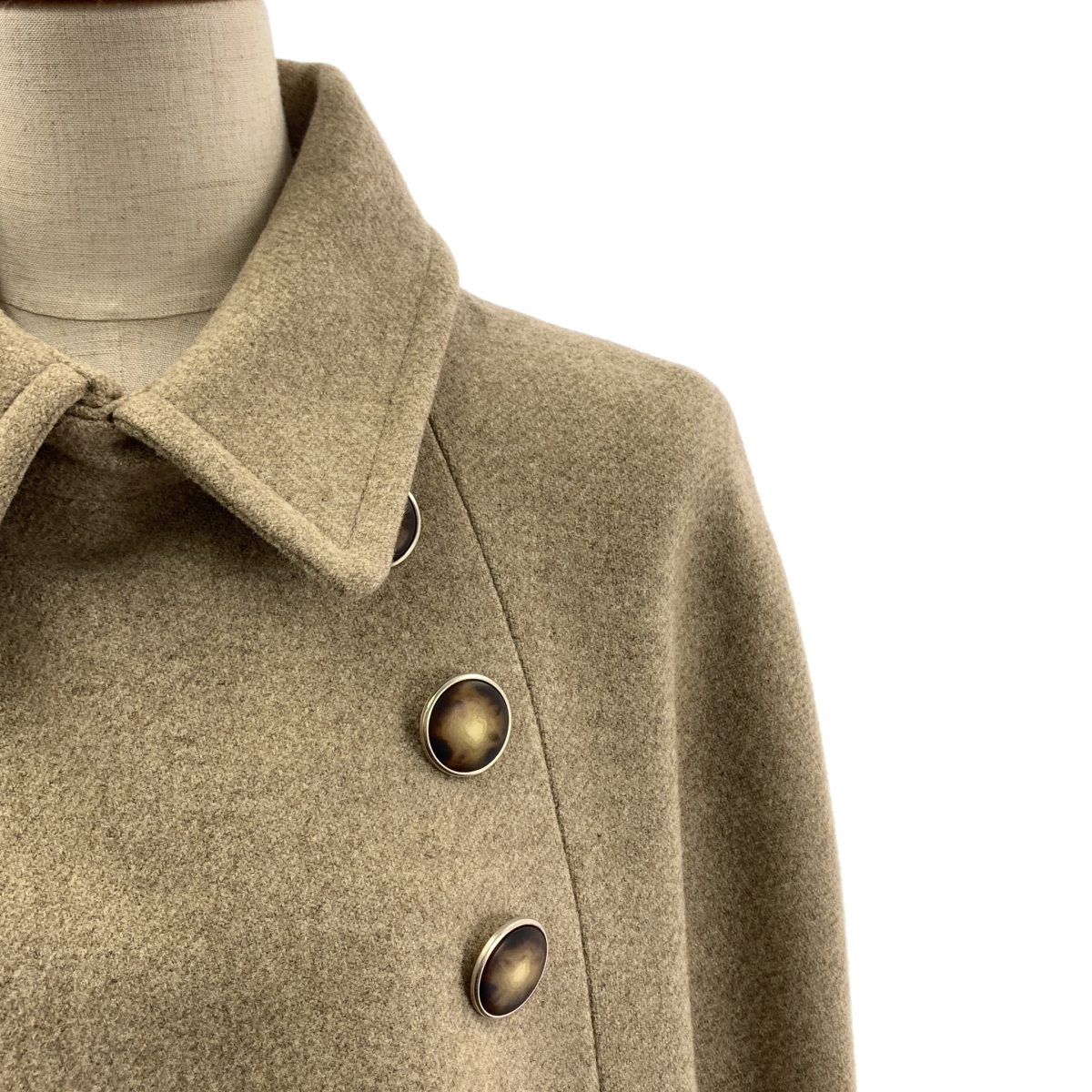 A.P.C. / アーペーセー ウール ポンチョ コート / 総裏地