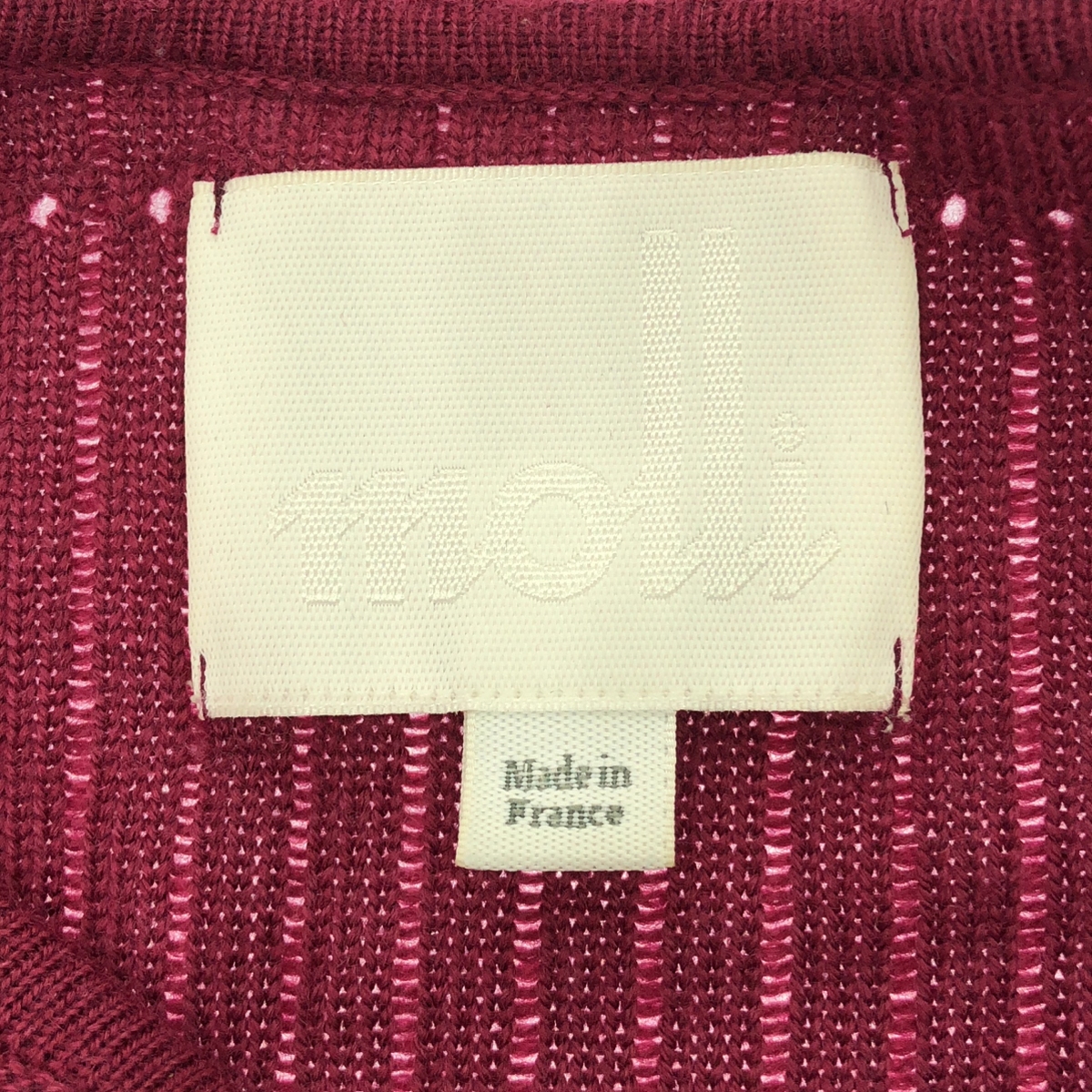 molli / モリ ウールニットワンピース