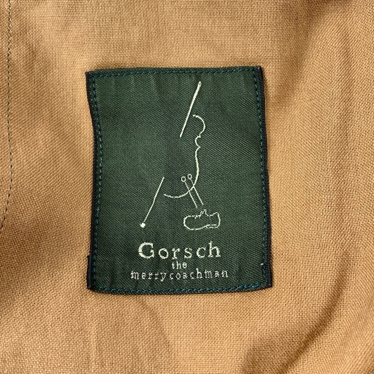 GORSCH / ゴーシュ リネン 2タックスラックス パンツ