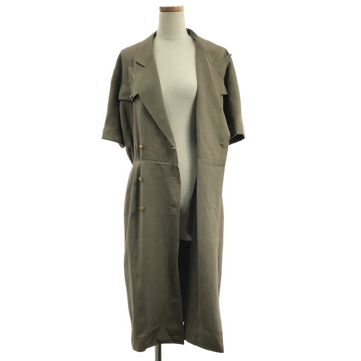 GUCCI / グッチ インターロッキングG シルク ダブル ワンピース