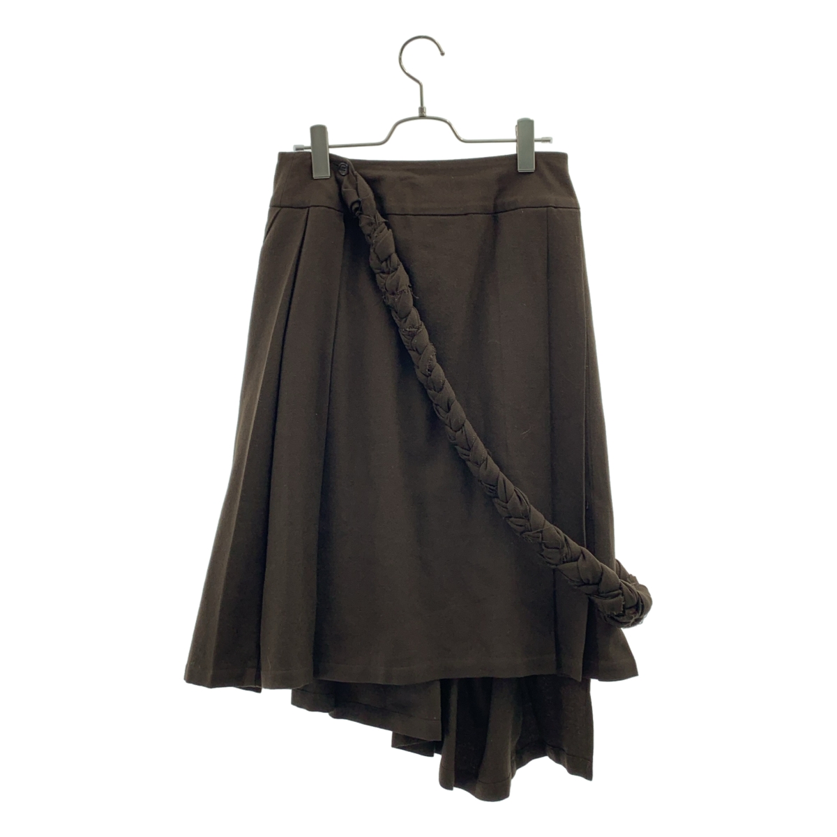 tricot COMME des GARCONS / トリココムデギャルソン ウール プリーツ ロープデザイン スカート