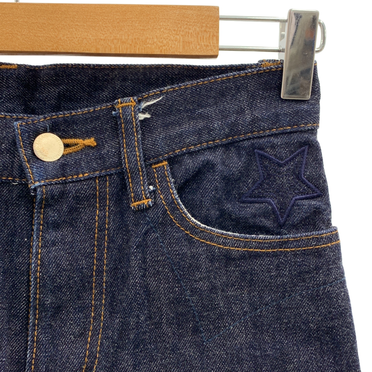 TAKAHIROMIYASHITA The Soloist / タカヒロミヤシタザソロイスト lone star classic tight straight jean スター刺しゅう セルビッチ ストレート デニムパンツ