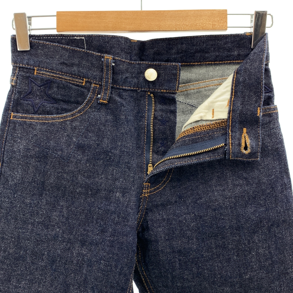 TAKAHIROMIYASHITA The Soloist / タカヒロミヤシタザソロイスト lone star classic tight straight jean スター刺しゅう セルビッチ ストレート デニムパンツ