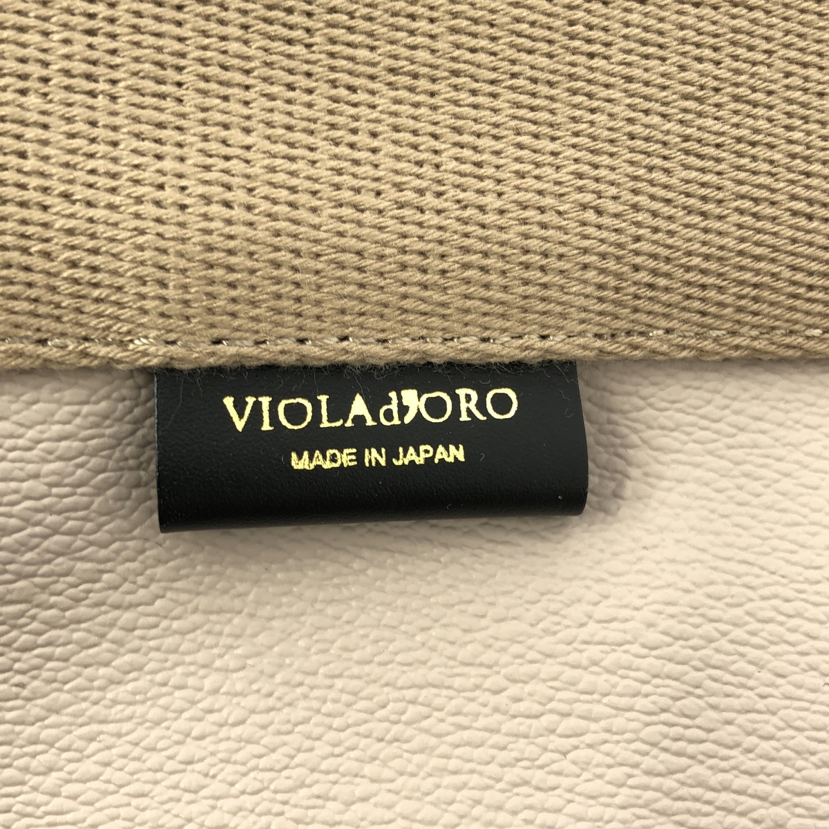 VIOLAd'ORO / ヴィオラドーロ PVC 2way ハンド ショルダーバッグ