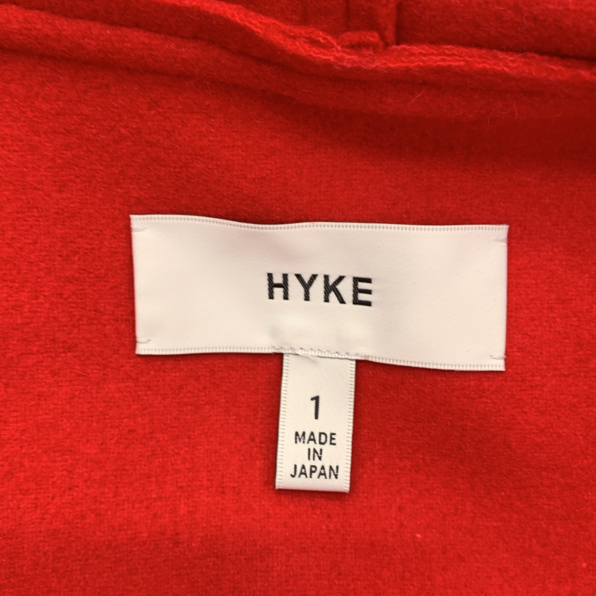 HYKE / ハイク MELTON HOODED WORK COAT メルトン フーデット コート