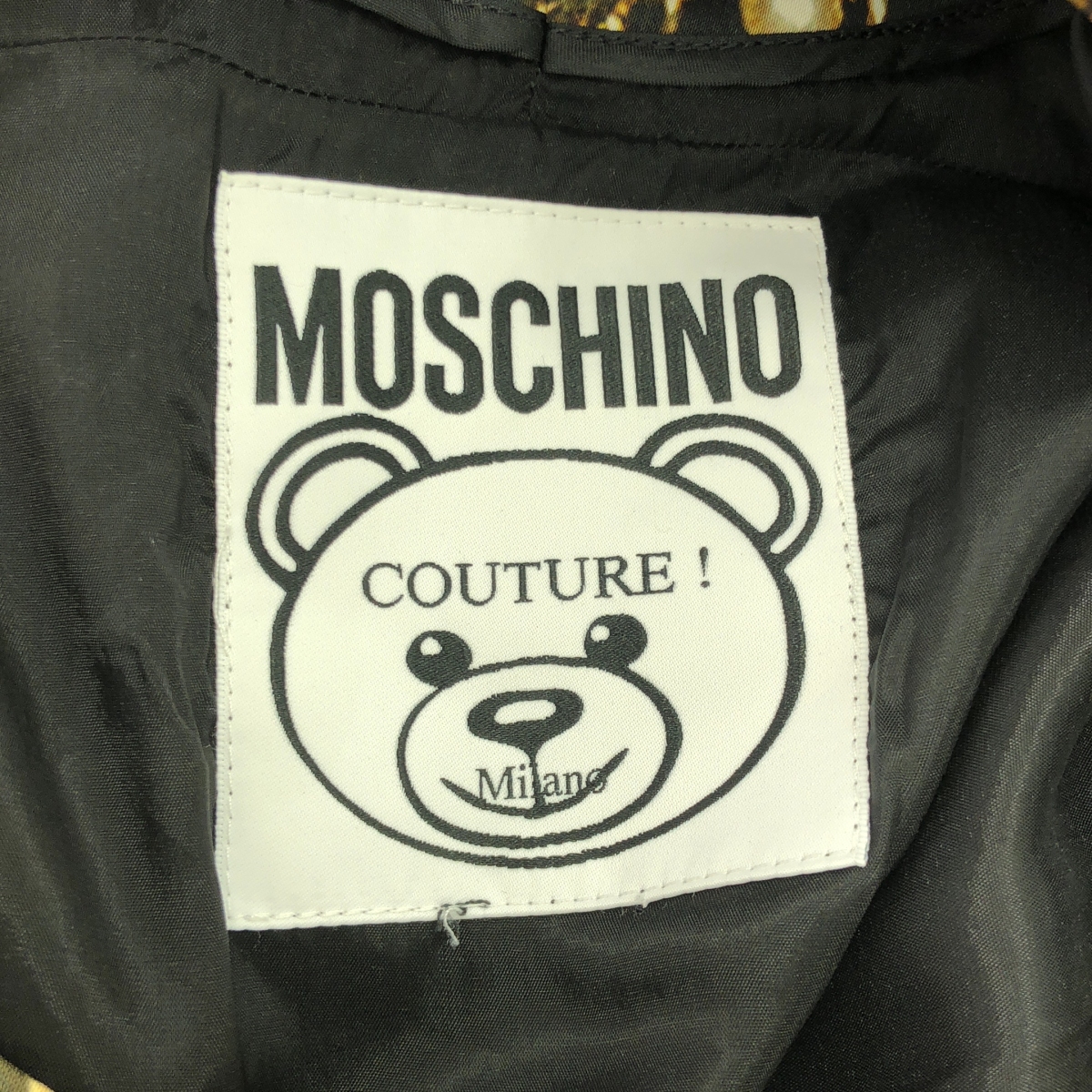 MOSCHINO / モスキーノ 転写プリント クマ ワンピース