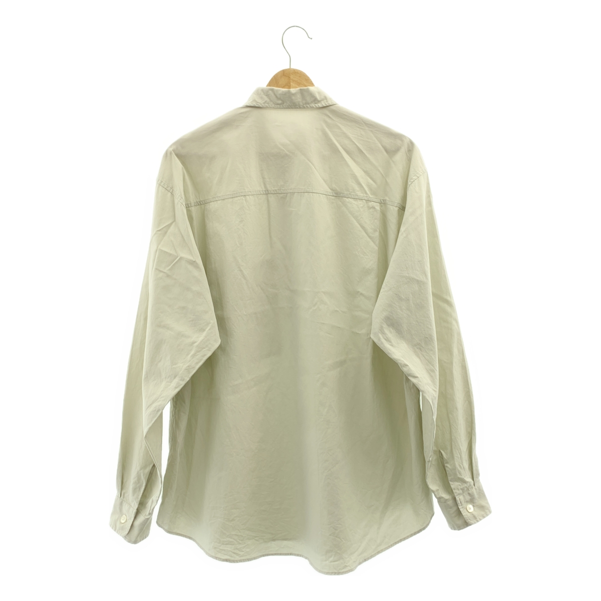 AURALEE / オーラリー WASHED FINX TWILL BIG SHIRTS フィンクスコットン ツイル ビッグ シャツ