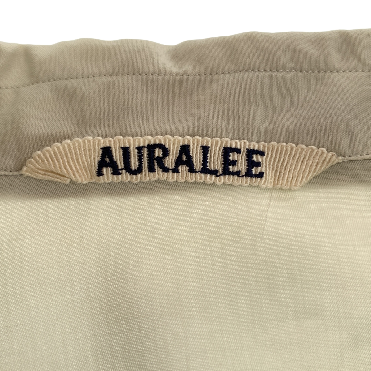 AURALEE / オーラリー WASHED FINX TWILL BIG SHIRTS フィンクスコットン ツイル ビッグ シャツ