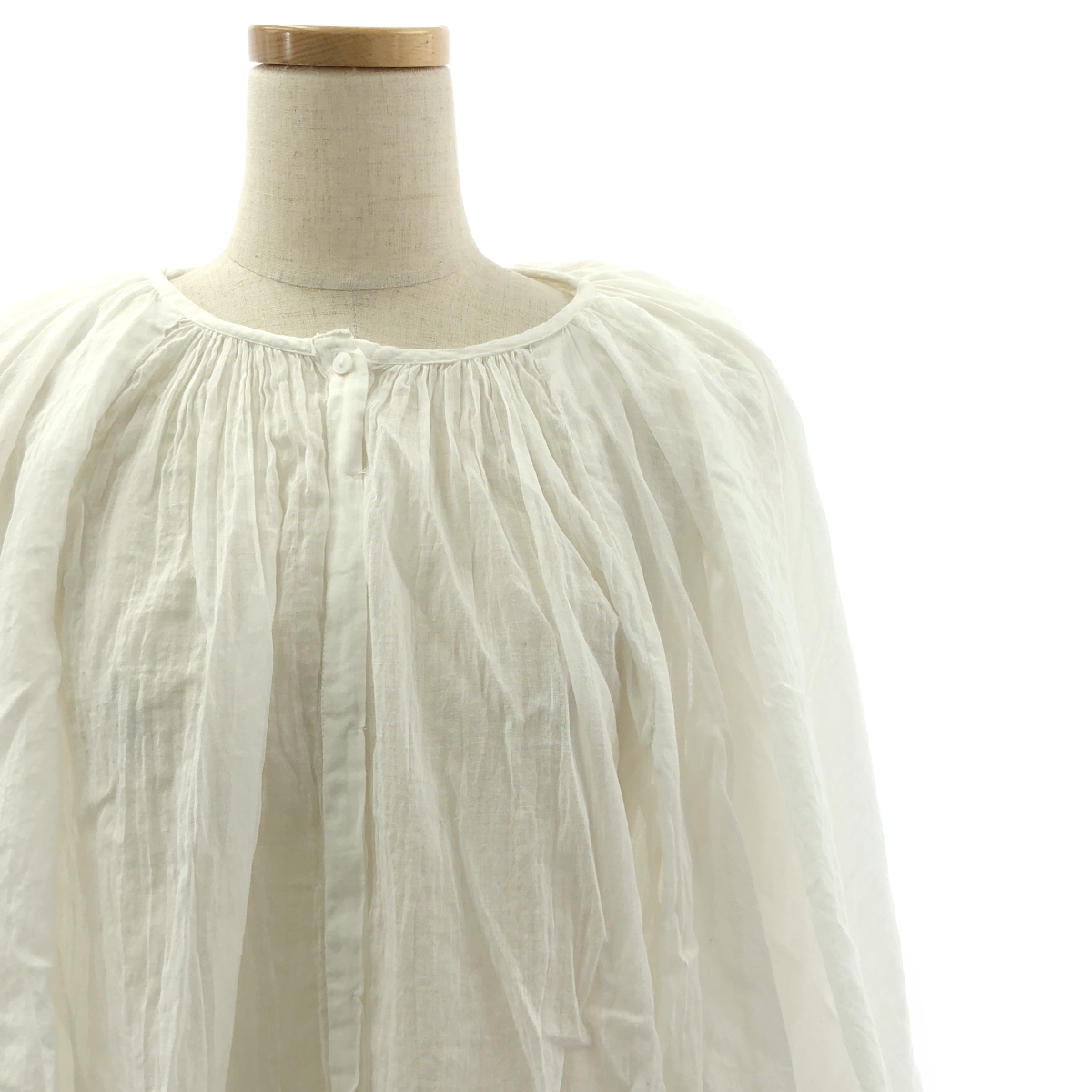 Curensology / カレンソロジー カディライク ケープ ブラウス シャツ