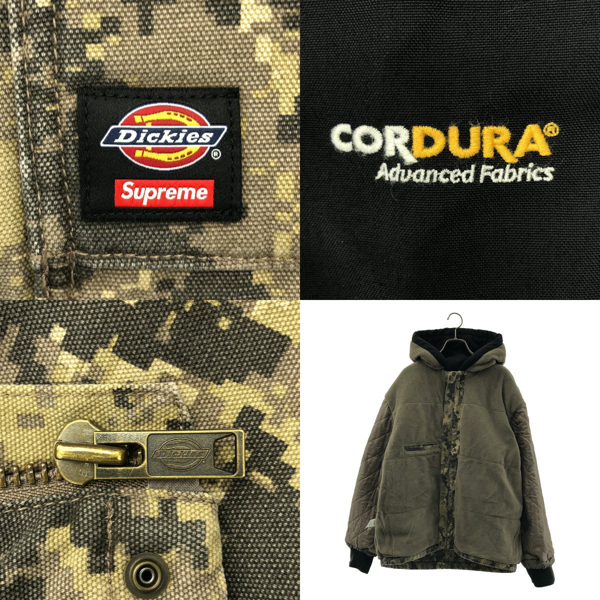 SUPREME / シュプリーム × Dickies / ディッキーズ  Cordura Hooded Work Jacket / コーデュラ フード ワーク ジャケット