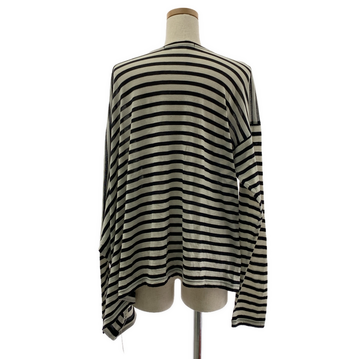 JUNYA WATANABE COMME des GARCONS / ジュンヤワタナベ ボーダー 変形 アシンメトリー  クルーネック カットソー