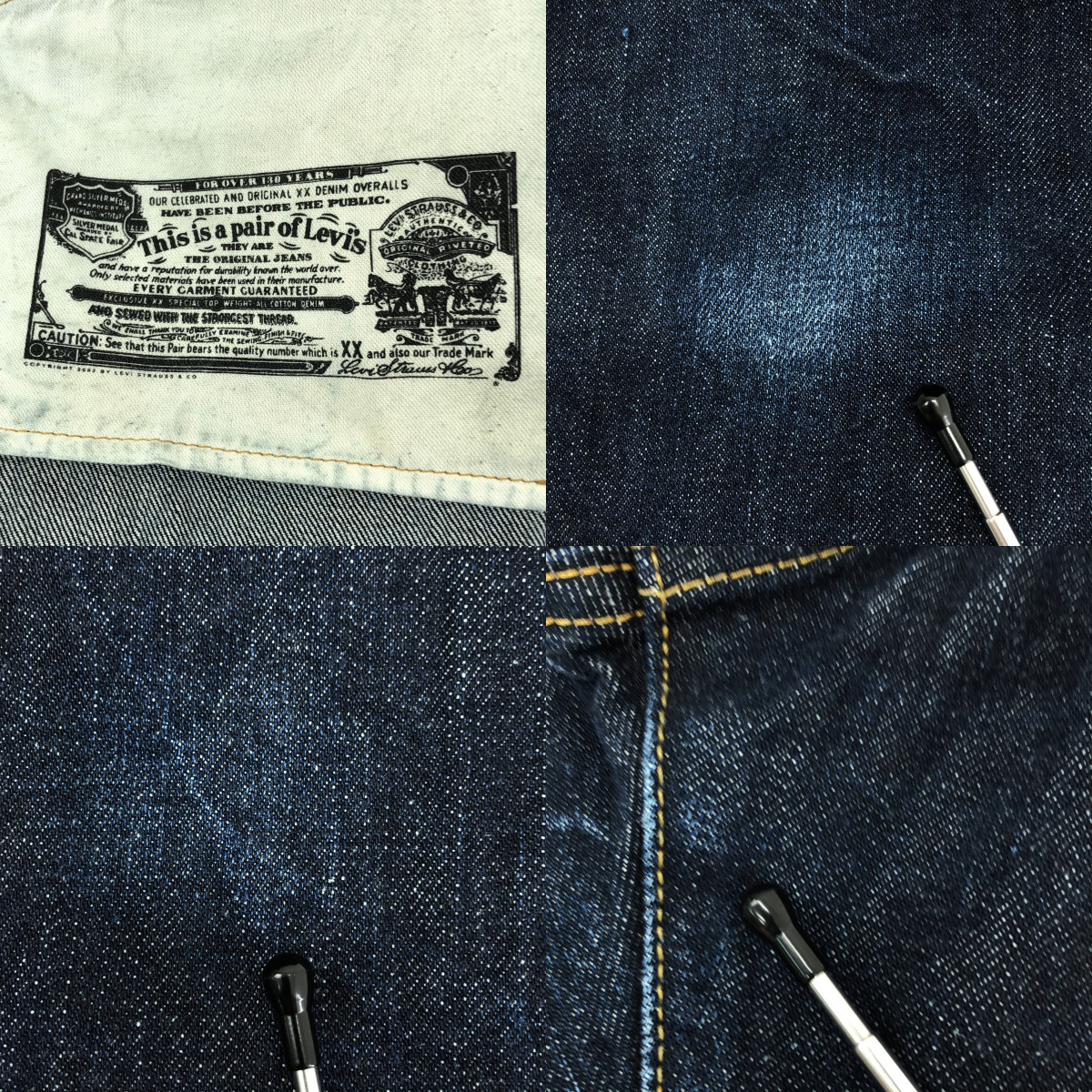 Levi's / リーバイス 00s 501 リジッド デニムパンツ