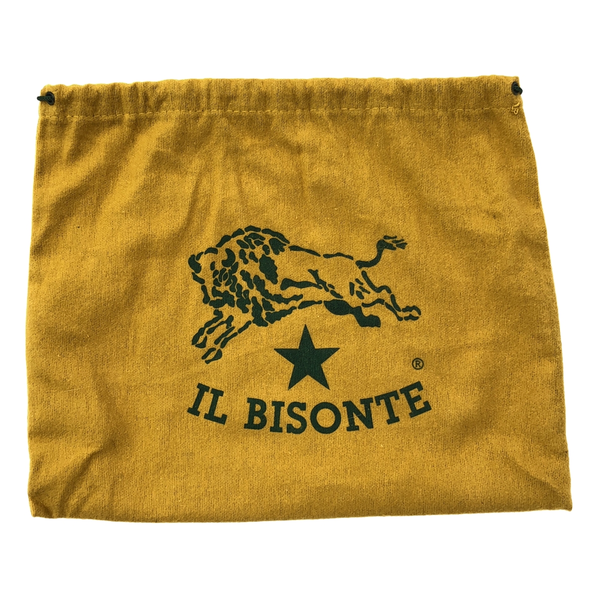 IL BISONTE / イルビゾンテ レザー スター型押し ショルダーバッグ