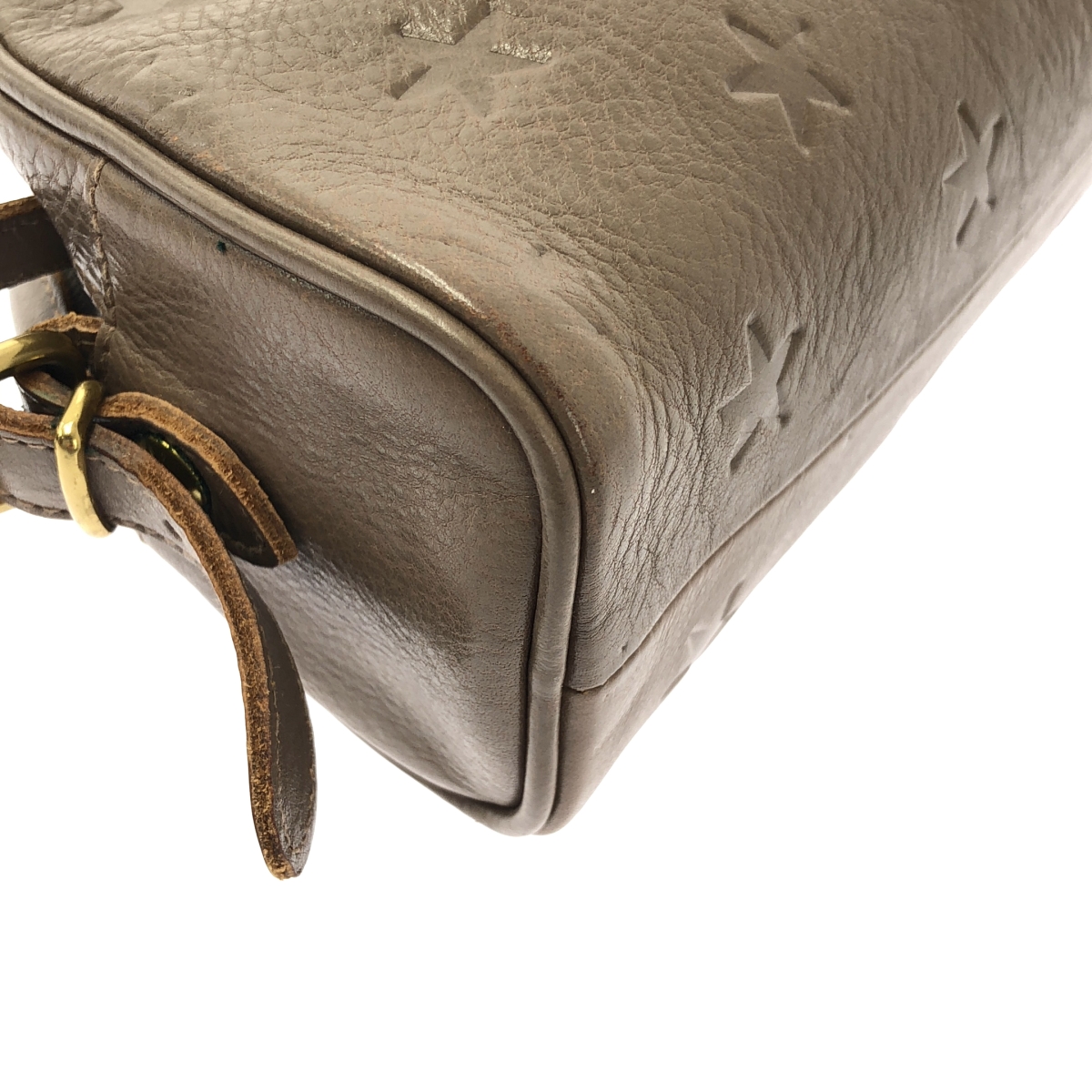 IL BISONTE / イルビゾンテ レザー スター型押し ショルダーバッグ