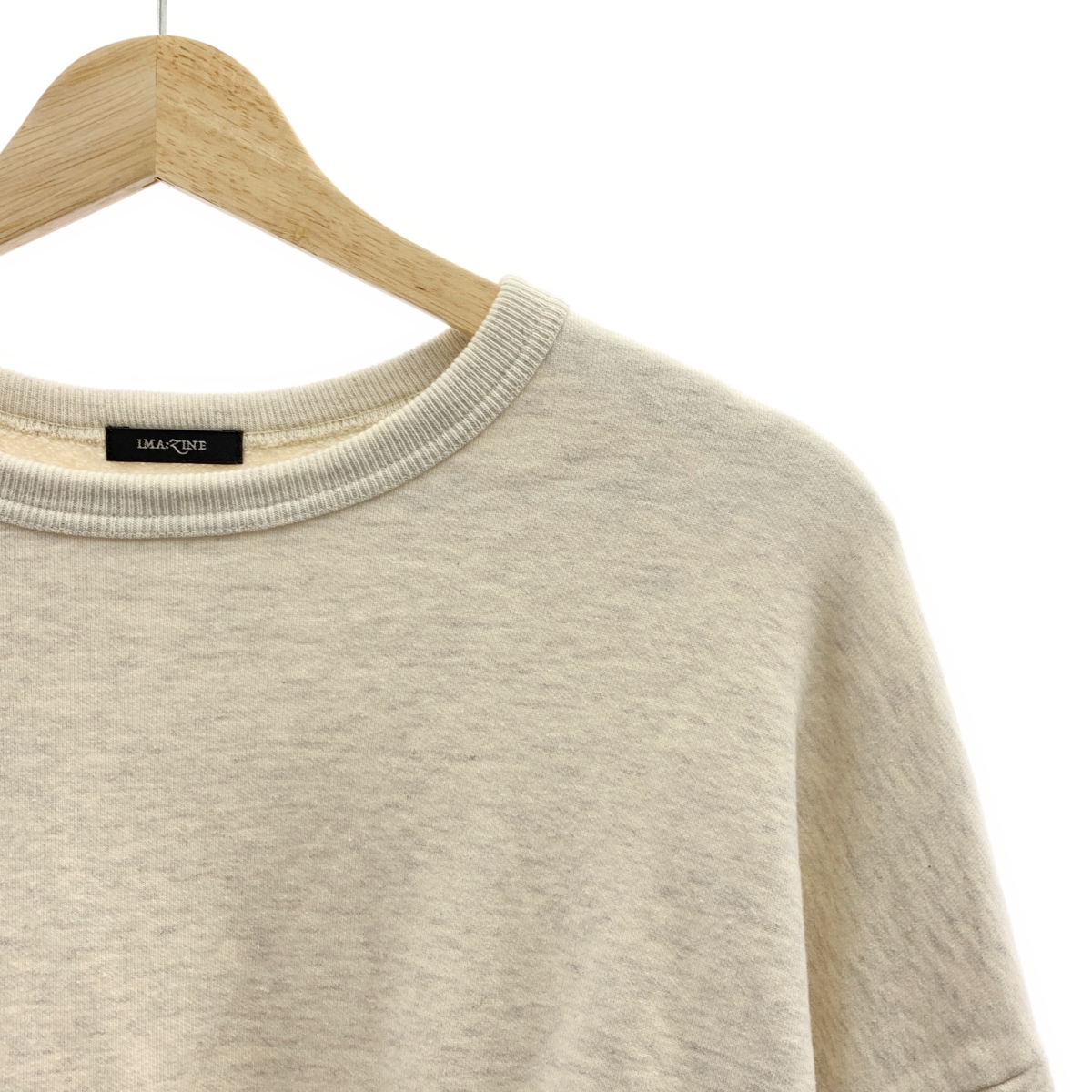 alvana / アルヴァナ × IMA:ZINE コットン クルーネックスウェット