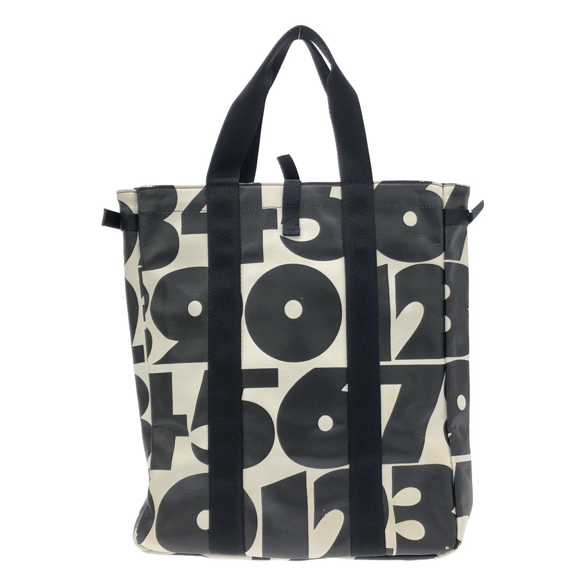 COMME des GARCONS / コムデギャルソン 総柄 ナンバリング ハンド トートバッグ