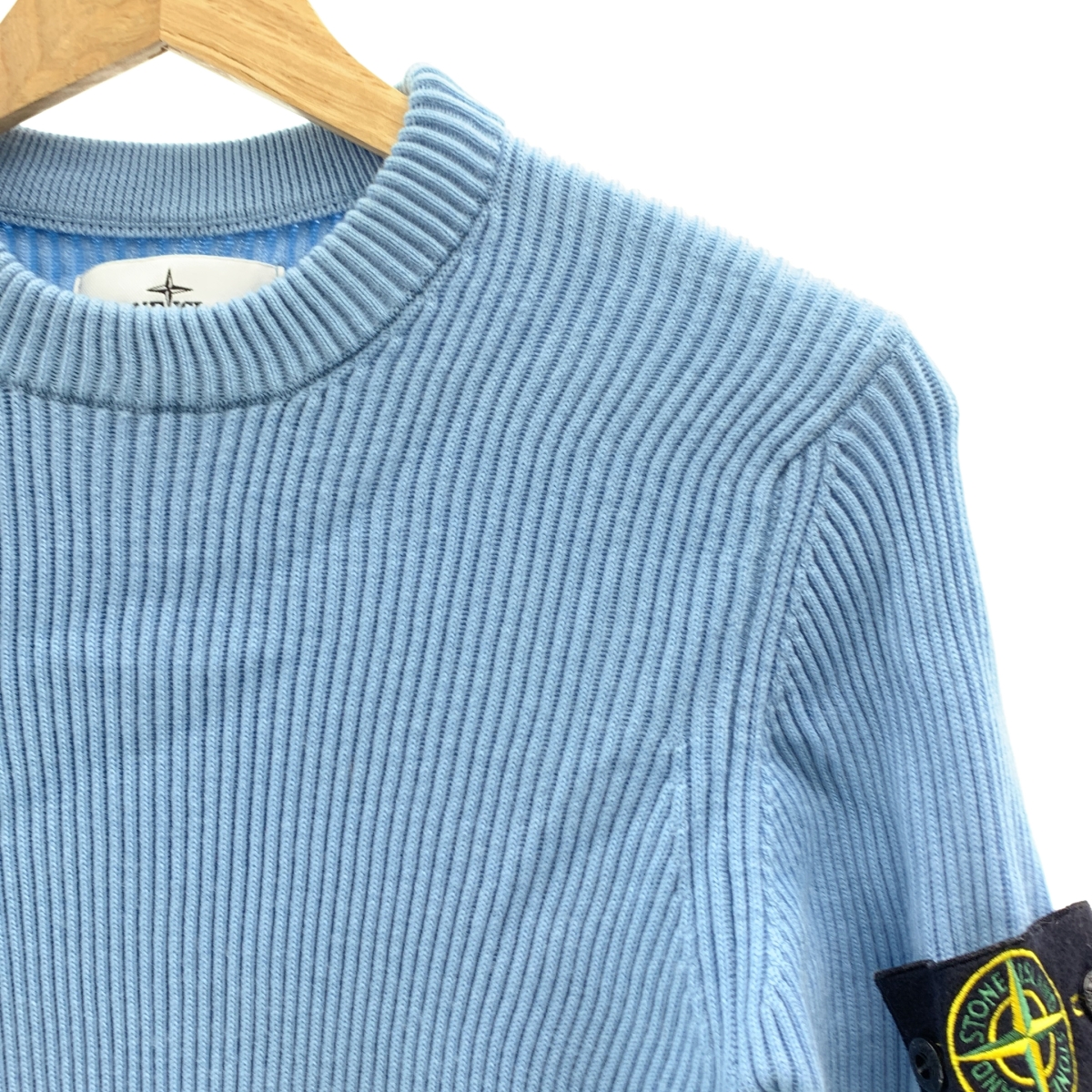 STONE ISLAND / ストーンアイランド リブ プルオーバー ニット セーター
