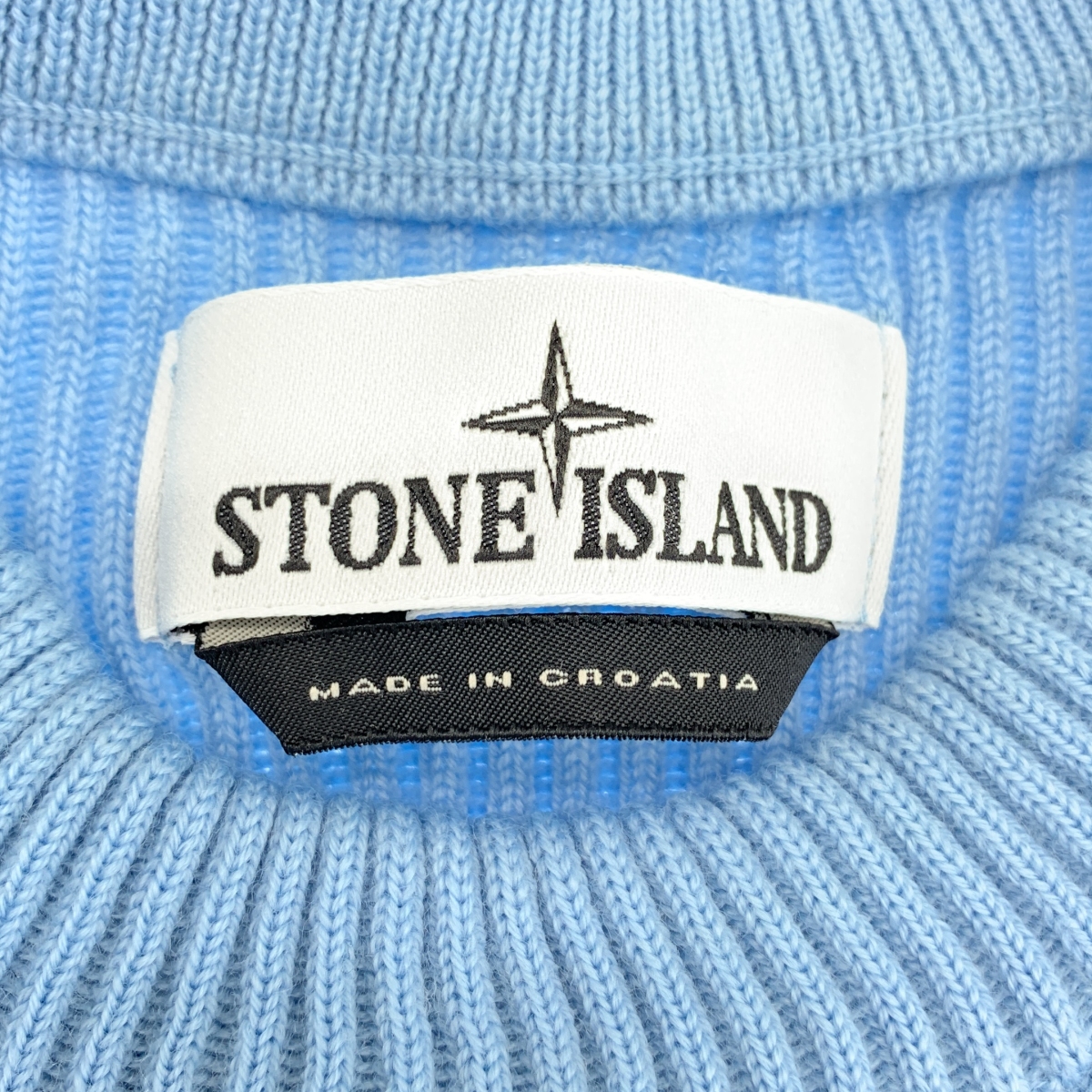 STONE ISLAND / ストーンアイランド リブ プルオーバー ニット セーター