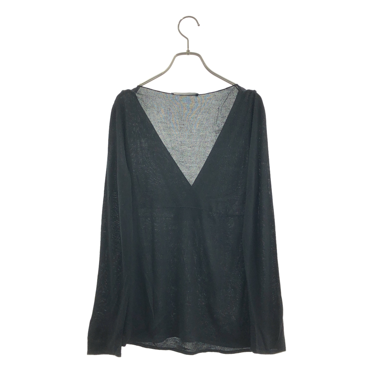 GUCCI / グッチ カシミヤ混 Vネック バックル ニット