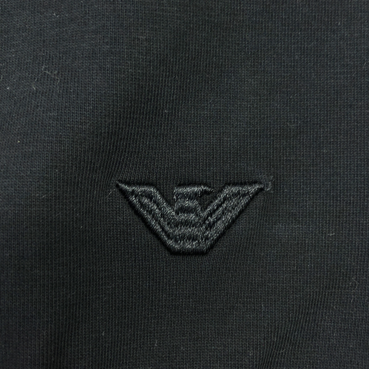 EMPORIO ARMANI / エンポリオアルマーニ 異素材 切替 ポケット スウェット プルオーバー