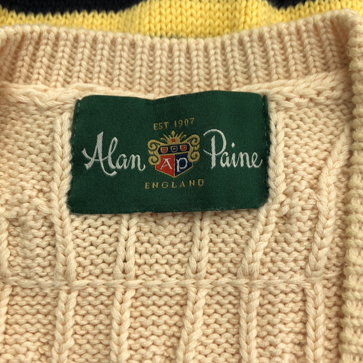 Alan Paine / アランペイン Cricket Knit Vest クリケット ニットベスト