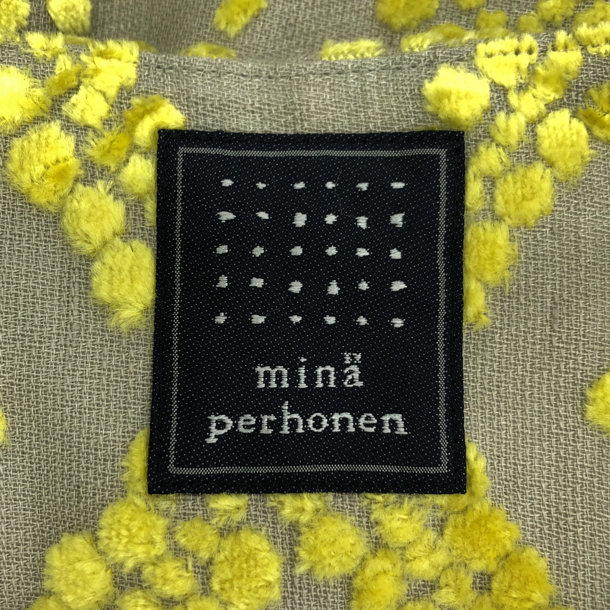 mina perhonen / ミナペルホネン tahti / タハティ ノーカラー ジャケット / 総裏地