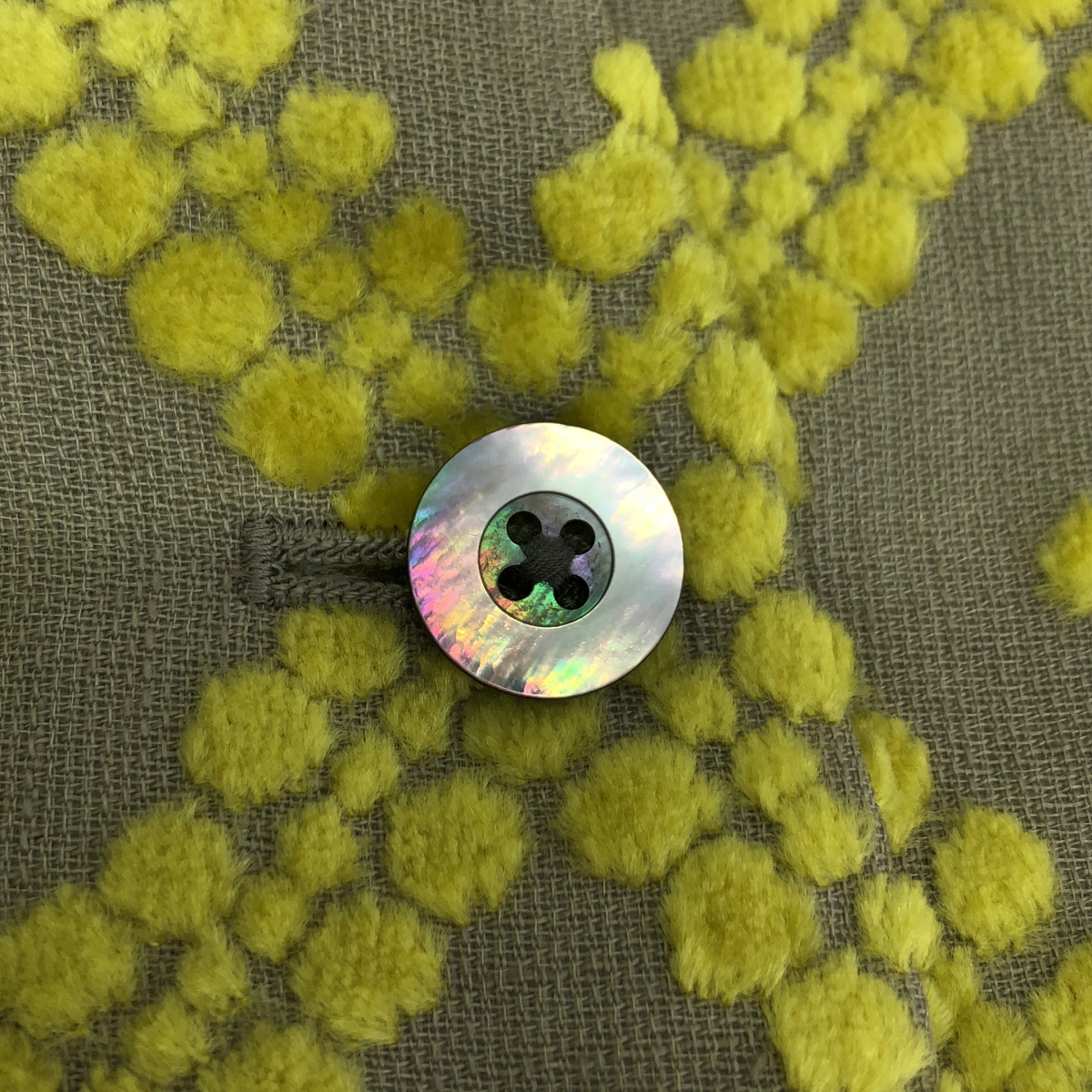 mina perhonen / ミナペルホネン tahti / タハティ ノーカラー ジャケット / 総裏地