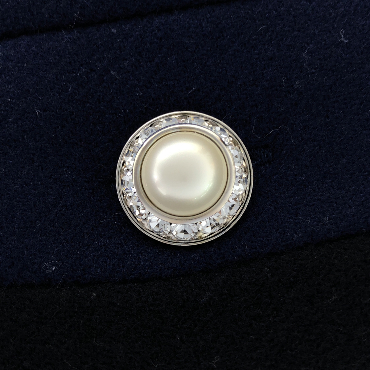 miu miu / ミュウミュウ パールボタン ウール スカート