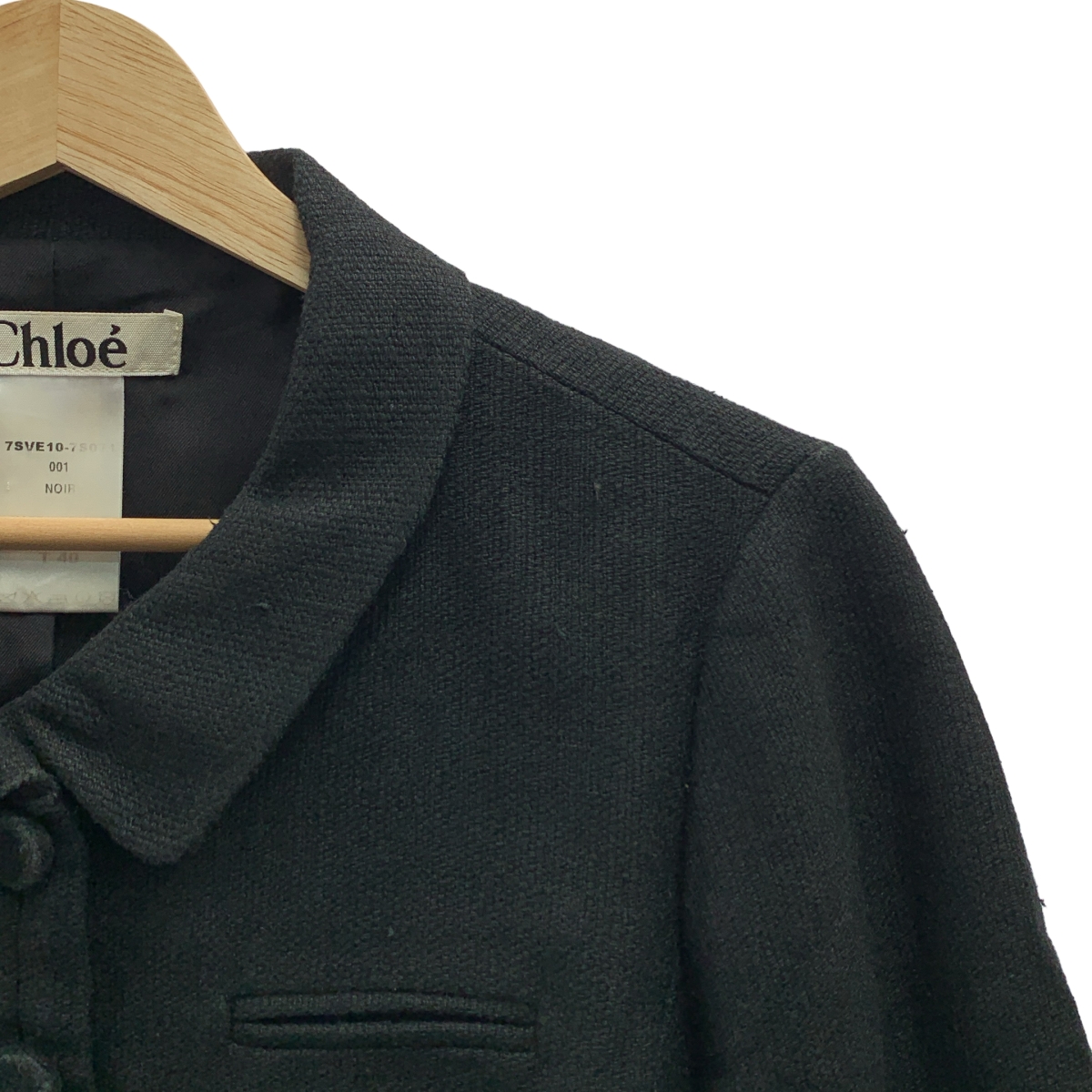 Chloe / クロエ シルク キャンバス ショート ジャケット