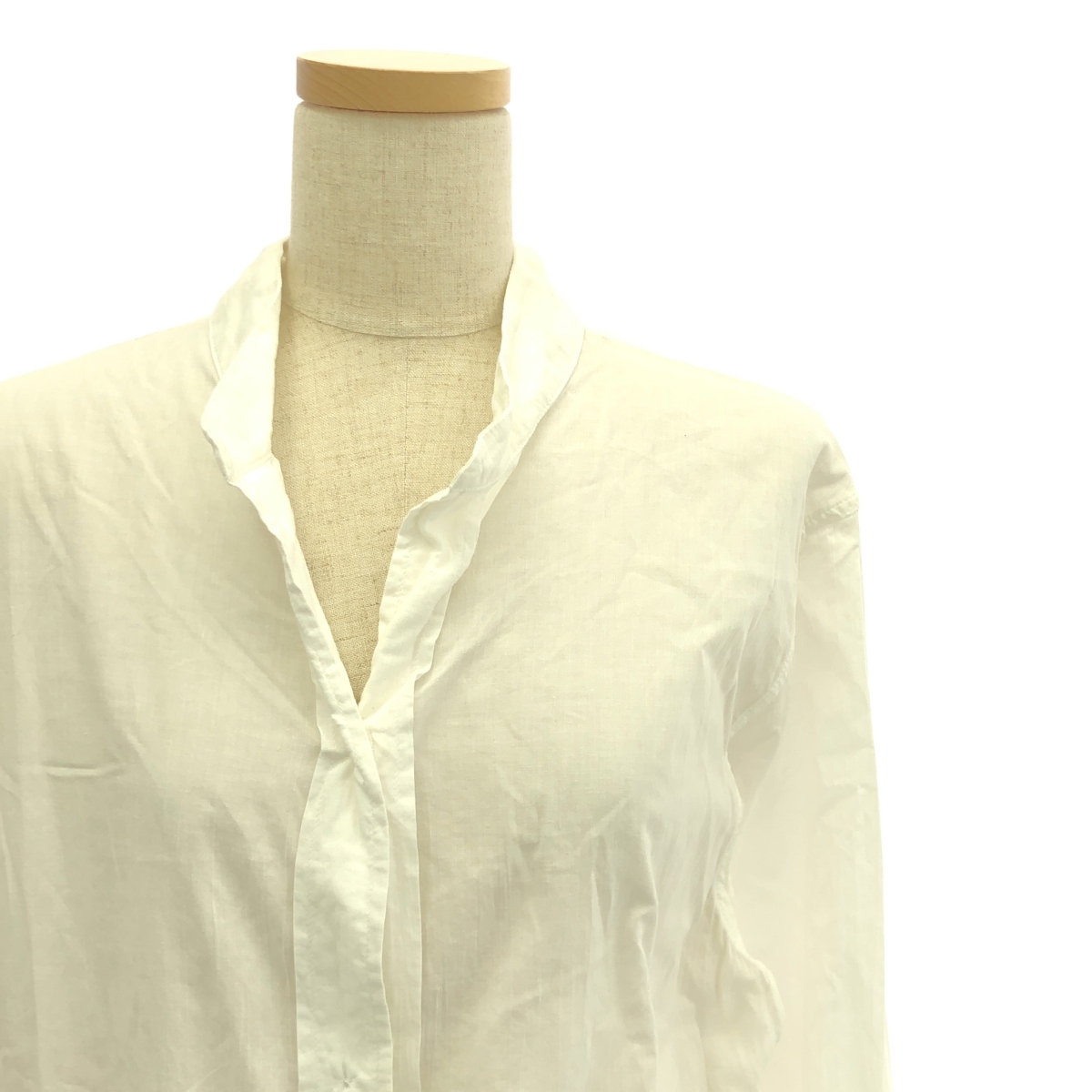 ANN DEMEULEMEESTER / アンドゥムルメステール Over Long Shirt アシンメトリーシャツ