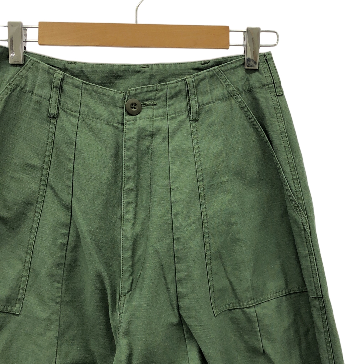 RHC Ron Herman / アールエイチシーロンハーマン Wide Milirtary Pants コットン ミリタリー ベイカーパンツ