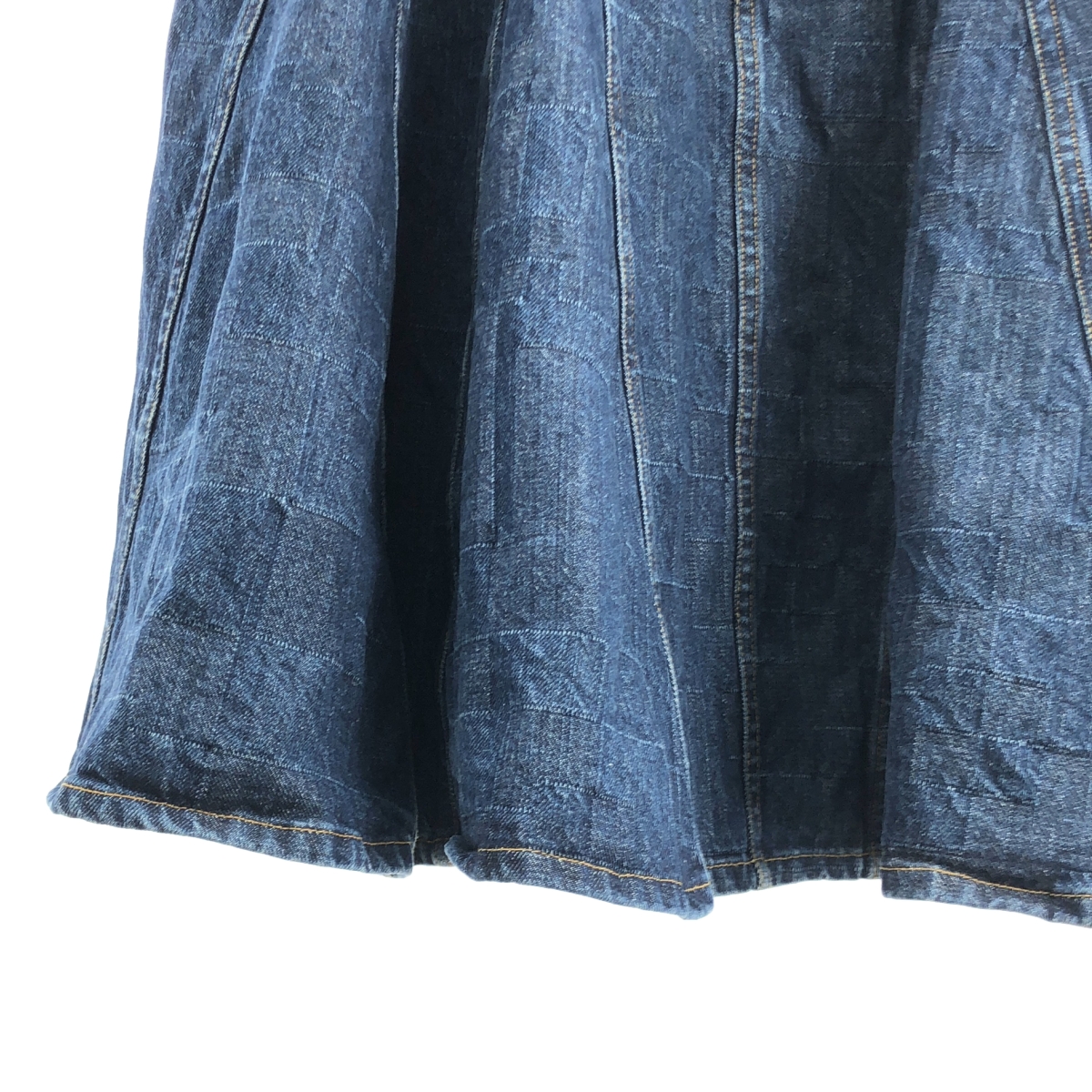 ANREALAGE / アンリアレイジ パッチ デニム オーバー スカート