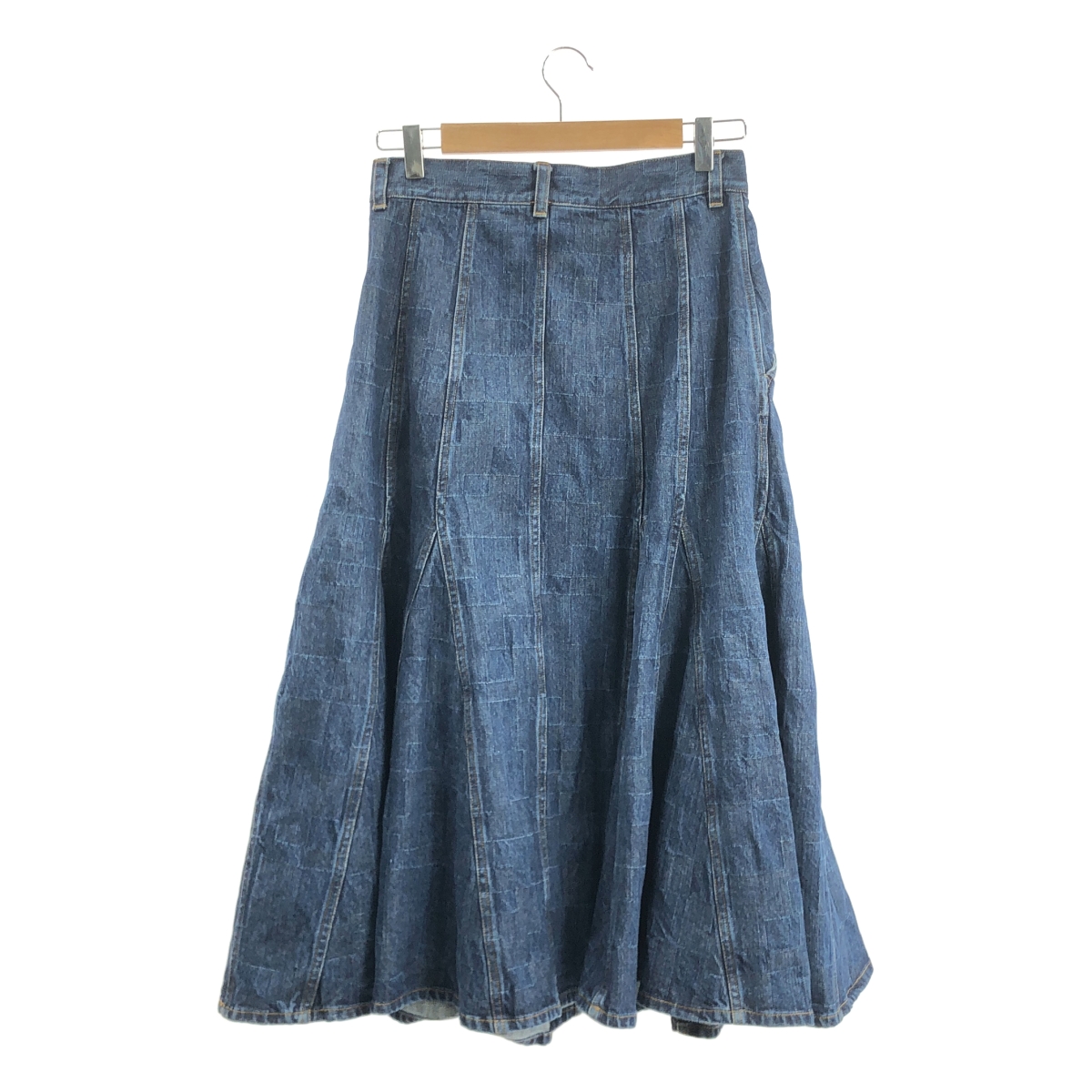 ANREALAGE / アンリアレイジ パッチ デニム オーバー スカート