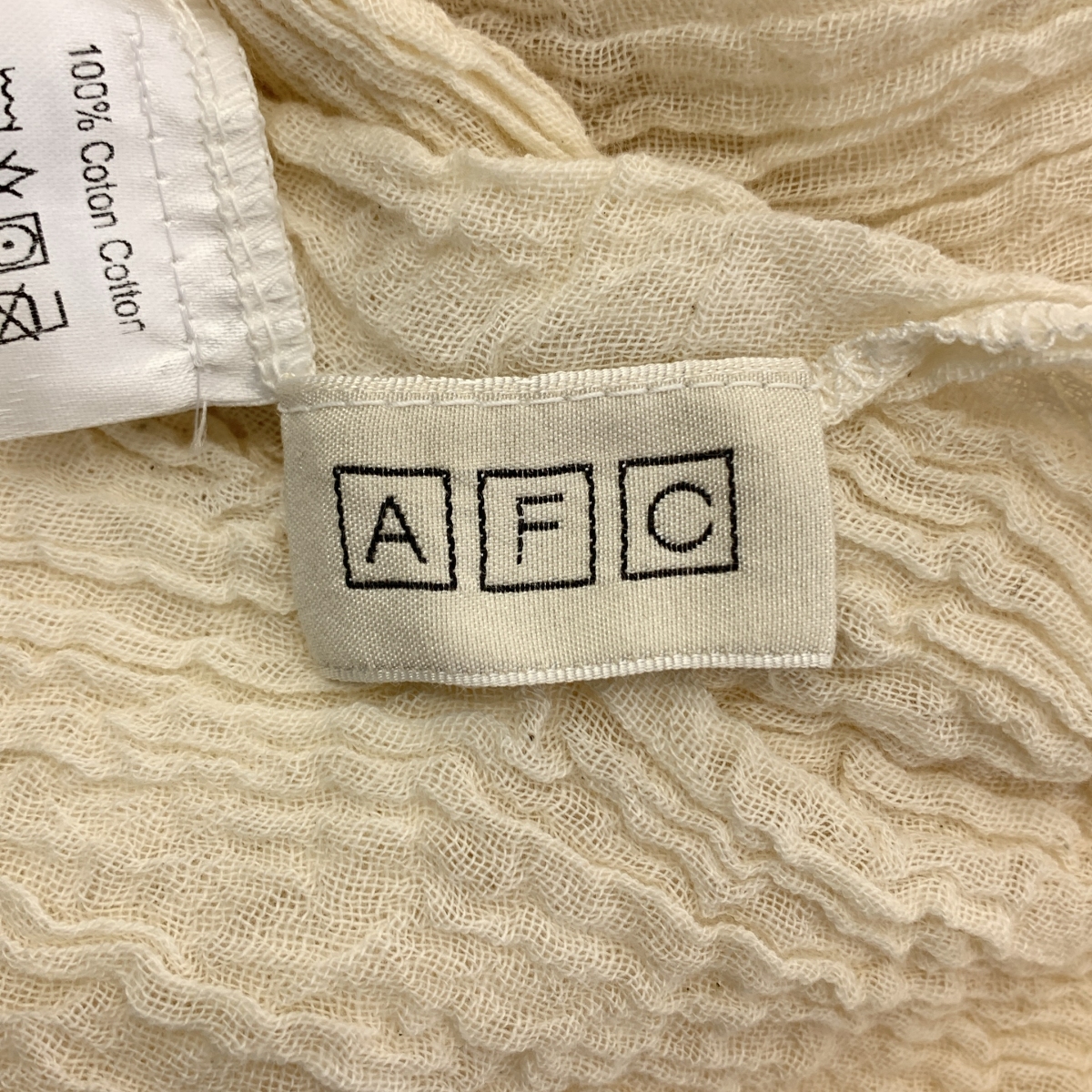 Plage / プラージュ LES ATELIERS FRANCAIS DE CONFECTION 別注 PAREO / 大判 スカーフ ストール