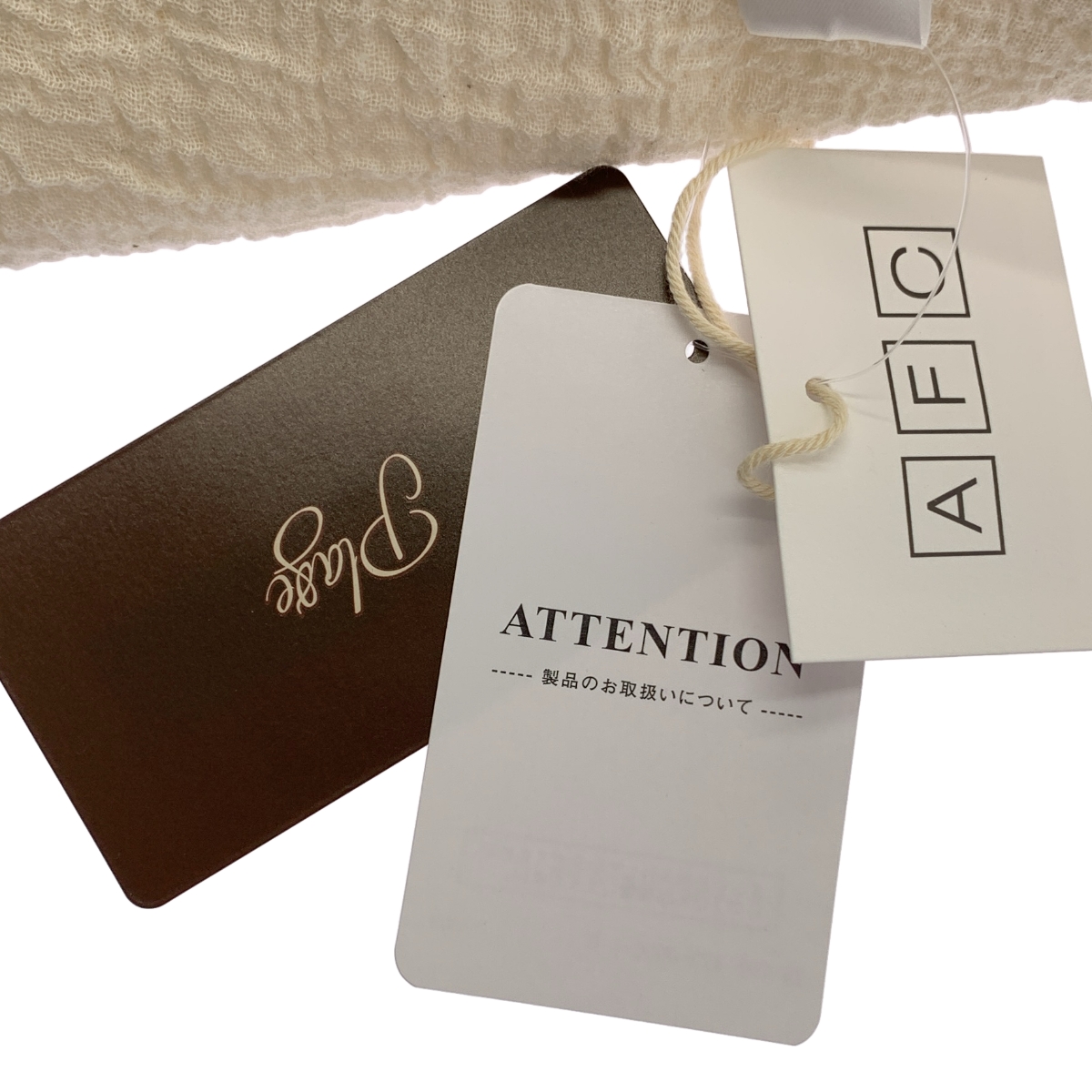 Plage / プラージュ LES ATELIERS FRANCAIS DE CONFECTION 別注 PAREO / 大判 スカーフ ストール