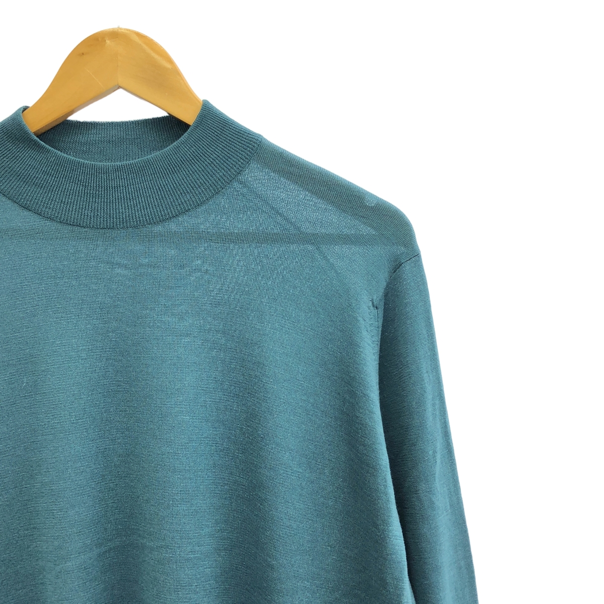 JOHN SMEDLEY / ジョンスメドレー ウール ハイゲージ モックネック ニット