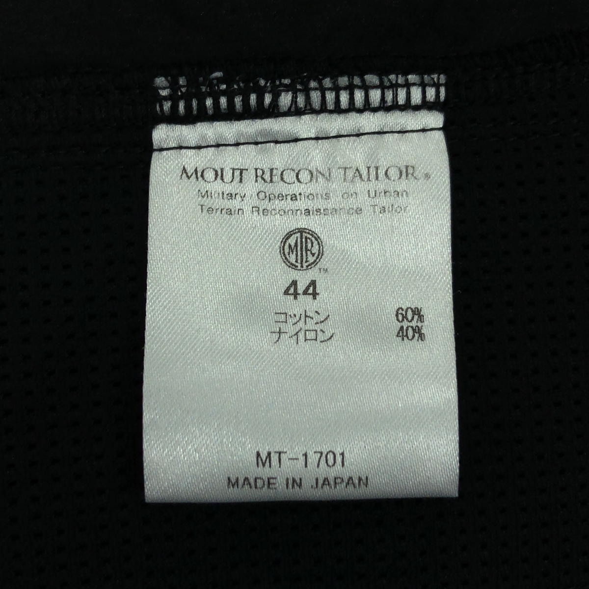 MOUT RECON TAILOR / マウトリーコンテーラー CORDURA AVIATER SHIRTS アヴィエーター シャツ