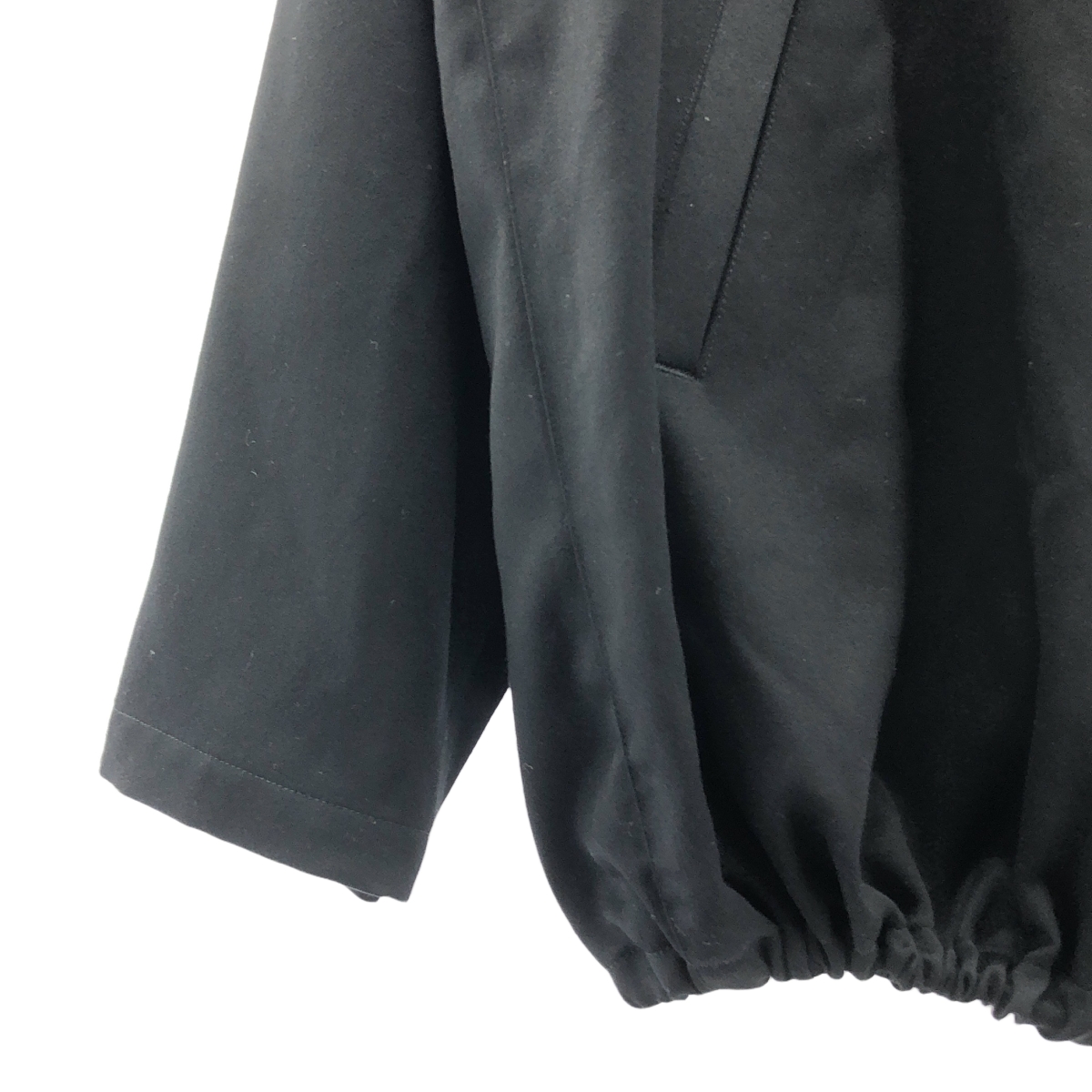 MARKAWARE / マーカウェア CASHMERE SATIN COACH JACKET カシミヤ サテン コーチジャケット