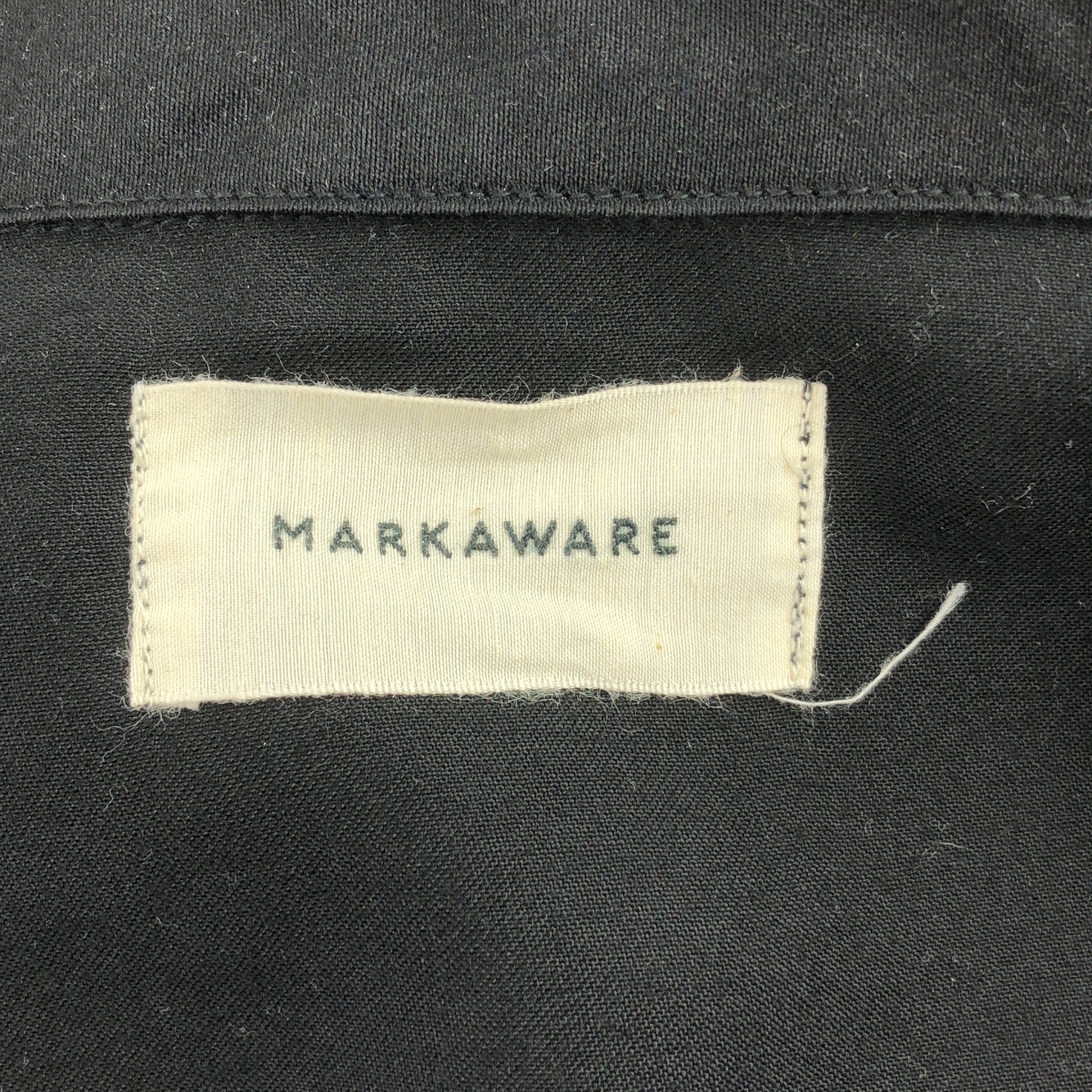 MARKAWARE / マーカウェア CASHMERE SATIN COACH JACKET カシミヤ サテン コーチジャケット