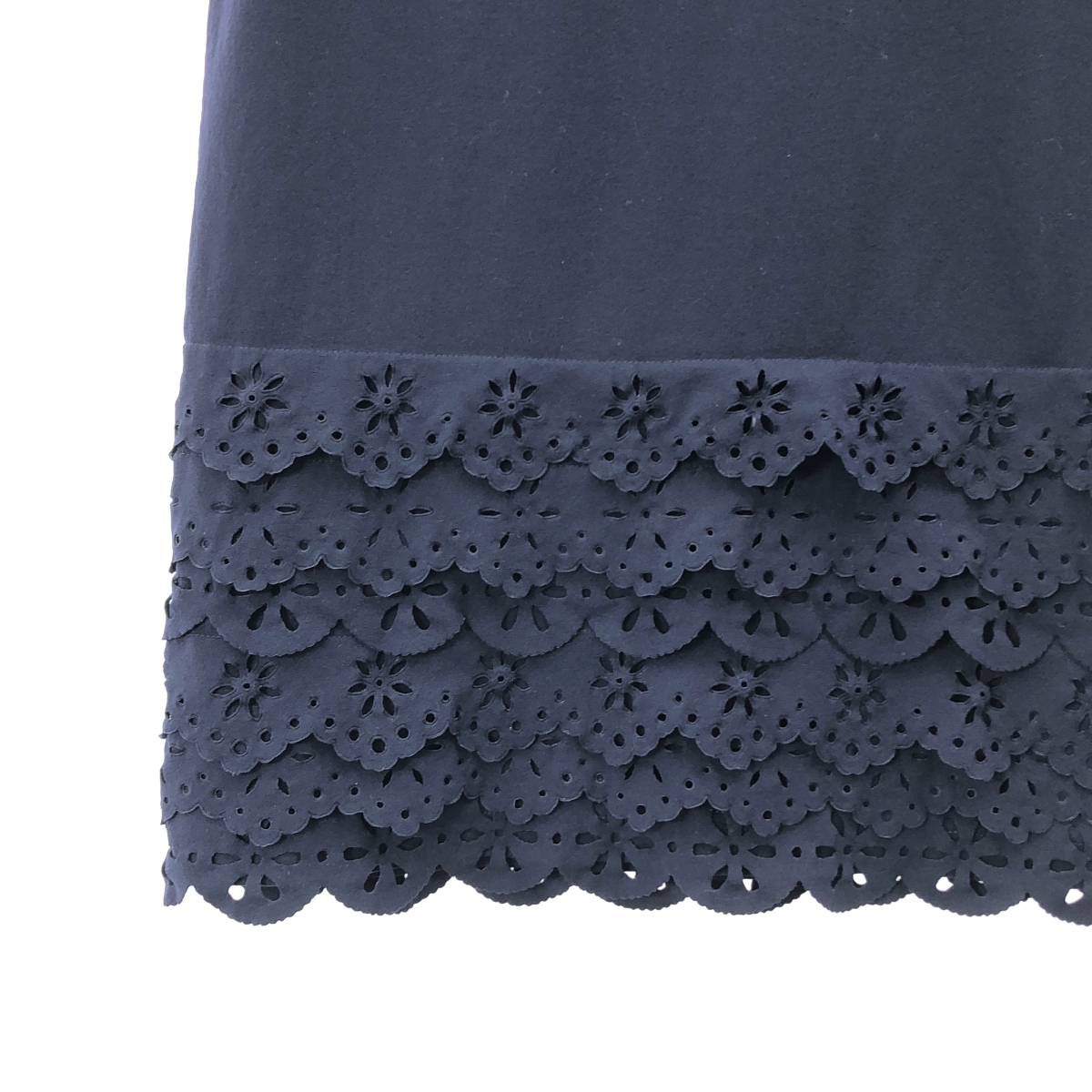 COMME des GARCONS COMME des GARCONS / コムコム ポリエステル 製品加工 フリル ノースリーブ トップス